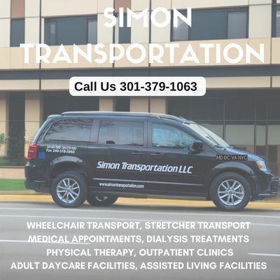 We provide medical transport via Wheelchair transportation, stretcher transportation and ambulatory service.