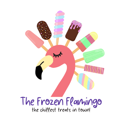 Frozen Flamingo Logo