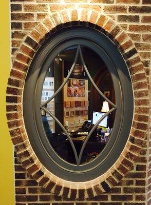 Marvin Clad Oval window