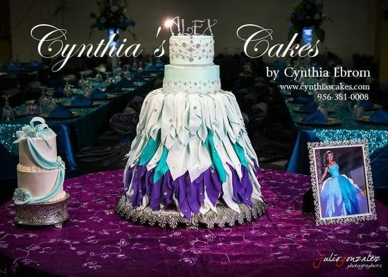 Quinceanera cake to remember