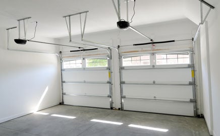 Garage door installation