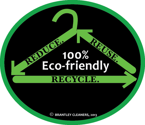 Brantley Cleaners is an eco-friendly cleaners!