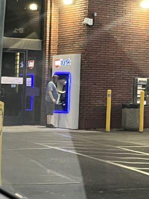 ATM next to Chipotle