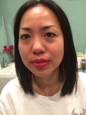 Permanent makeup & full lips