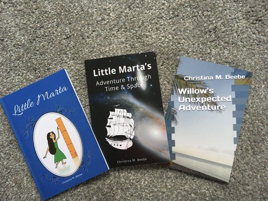 Little Marta book series available for purchase on Amazon.com.
 For readers ages nine and up.