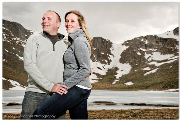 Summit Lake engagement session photograph 
Tony Gallagher Photography - Denver, Colorado