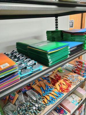 School supplies 50% off