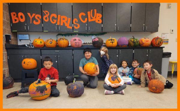 Project Learn - Pumpkin Painting