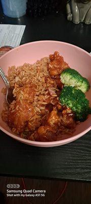 General chicken fried rice.