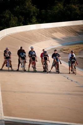 Starting Line at Alkek