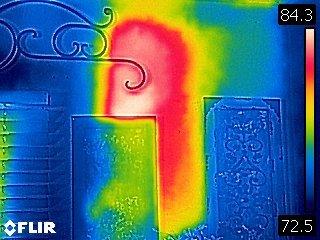 Thermal Camera inspections to accurately pinpoint the bee colony.