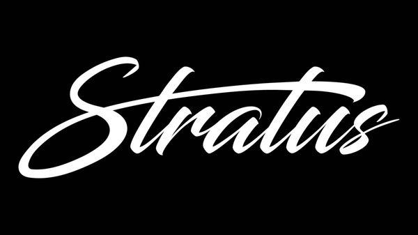 We are Stratus marketing logo in black and white. Stratus offers IT Services to all of long island.