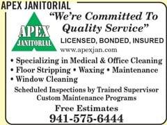 Apex Janitorial Service - Commercial Office Cleaning