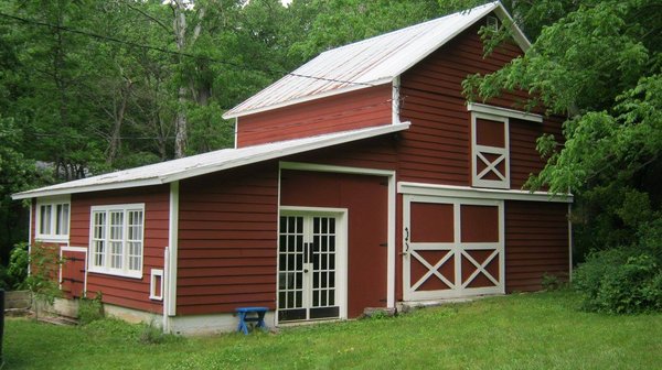 The Saucony Book Shop's barn, filled with more than 20,000 unique treasures!