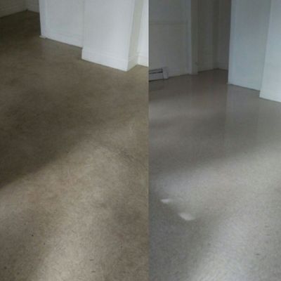 Before / After Floor Job in Woodbury, NJ