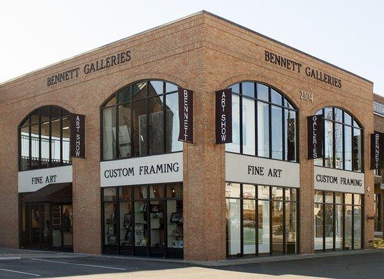 Our custom frame shop and art gallery is located next to Green Hills Mall on Crestmoor Road.