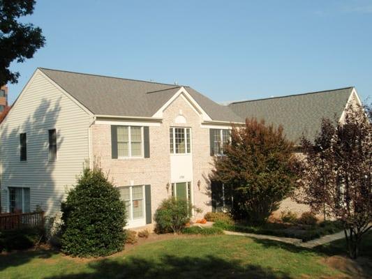 Complete roofing and siding replacement