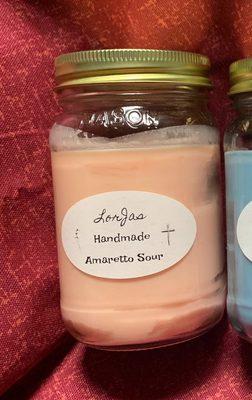 Amaretto Sour Soy Candle 16 ounce

(Spiced Pumpkin Scent)