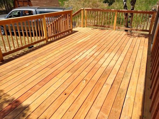 Another small deck completed in 2019