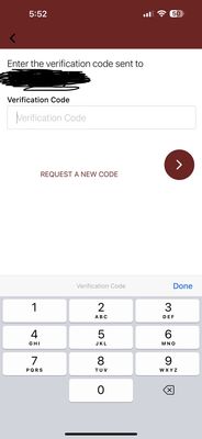 Of course the verification code was never sent to my phone.