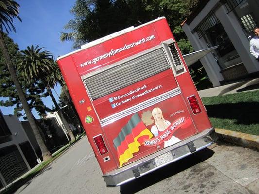 Germany's Famous Bratwurst Truck in Beverly Hills