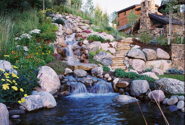 Custom Water Feature