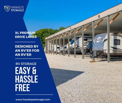 Hawkeye Premier Boat, RV & Storage