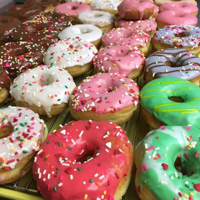 Colorful donuts