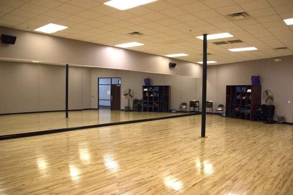 dance studio at Genesis Leavenworth