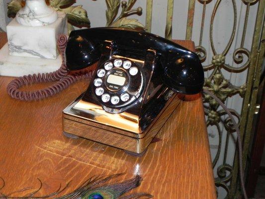 Vintage "Working" Chrome phone