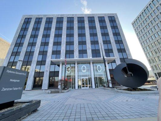 Main entrance to law firm from Ottawa Ave NW.