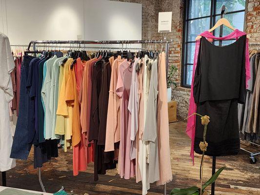 Colorful Eileen Fisher clothing