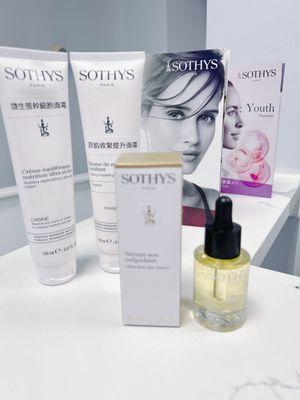 Sothys organic skin care product line