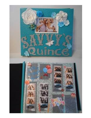 custom scrapbook album