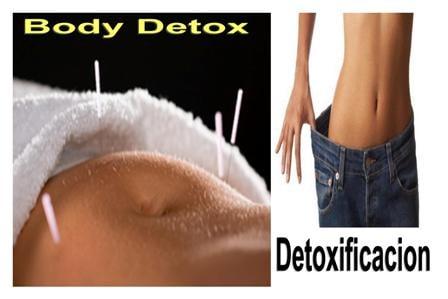 Removed toxins from your body and stimulates your metabolism with acupuncture....