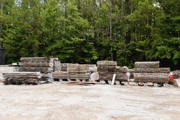 We divert thousands of board feet of wood from going into a landfill.