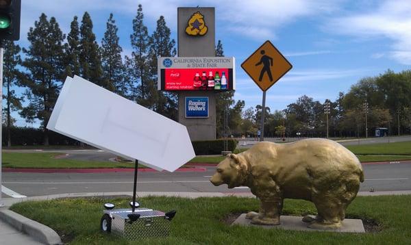 Velocity Signs at Cal Expo