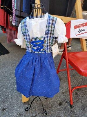 Cute German child's dress.