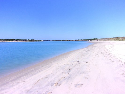 Corson's Inlet bay beach