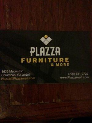 Plaza furniture & More