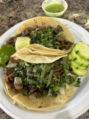 Steak tacos