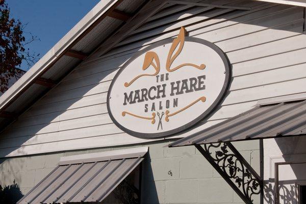 The March Hare Salon Sign