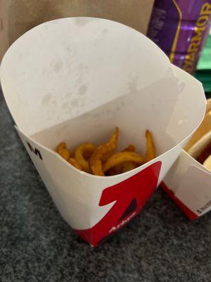 Ordered a medium fry and this is what we received