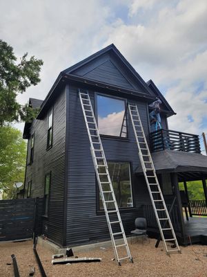 The Black house in Fort Worth