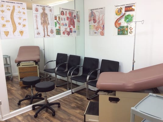 One of the medical rooms, at our Sylmar location