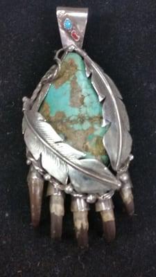 Turquoise pendent .