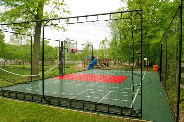 Our multi-sport court