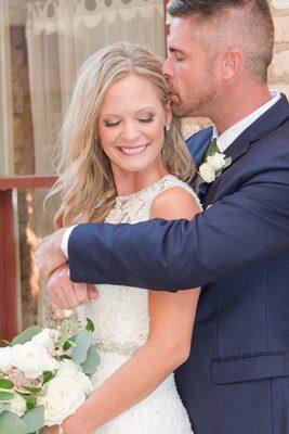 Beautiful bridal makeup and hair styling by Lips and Lashes Bridal * Photo by Rachael Watson Photography