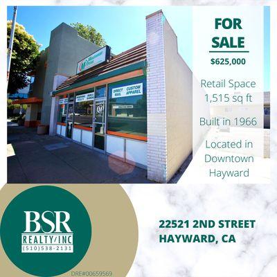 New Listing in Downtown Hayward