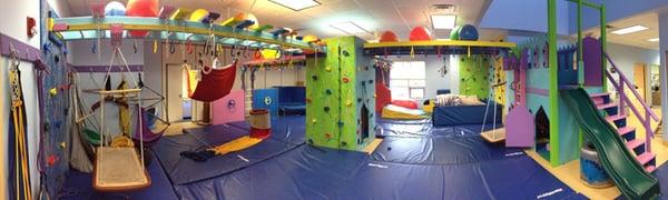 Our brand-new sensory gym!